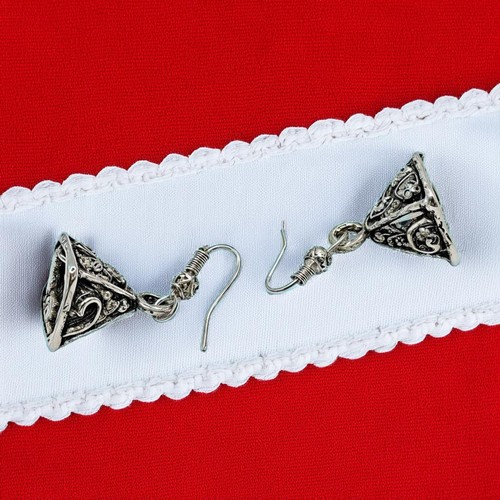Combo of 5 Bollywood Jewellery Traditional Ethnic Oxidized Silver Color Tone Par - Picture 3 of 5