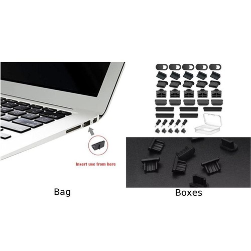 Silicone USB A Type Female Anti Dust Tool for Device Port Protection 40 Pack - Zdjęcie 12 z 22