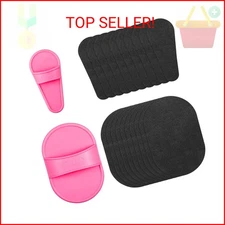 Chengu 62 Piece Crystal Legs and Facial Hair Removal Kit for Women- 2 Sizes Smoo