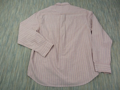 Gant Shirt Mens Extra Large XL Cotton Regular Untucked Fit Oxford Grey Striped - Picture 14 of 15