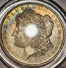 1883 O Morgan Silver Dollar PCGS MS64 OGH Nicely Toned See Video