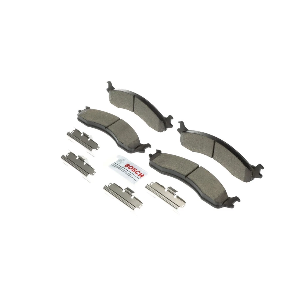 Juego de pastillas de freno delanteras BC655 Bosch de 2 ruedas para camioneta F450 E350 furgoneta E150 E250 Foto 4 de 4