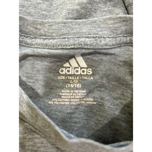 Lot of 2 Boys Short Sleeve T-Shirts - Adidas Nike Medium and Large - Picture 3 of 5