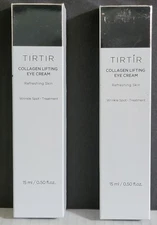 Lot Of 2 TIRTIR Collagen Lifting Eye Cream Wrinkle Spot Treatment 0.50 oz