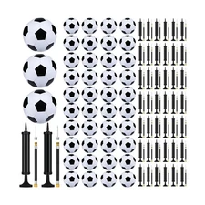 Leyndo Christmas Operation Gifts Include Deflated Size 5 Soccer Balls with Pu...