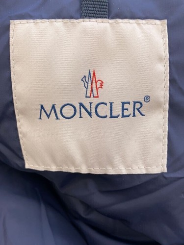 Moncler Women's Navy Polyester Down Jacket Plain B20934696300 #EH BFA - Picture 3 of 6
