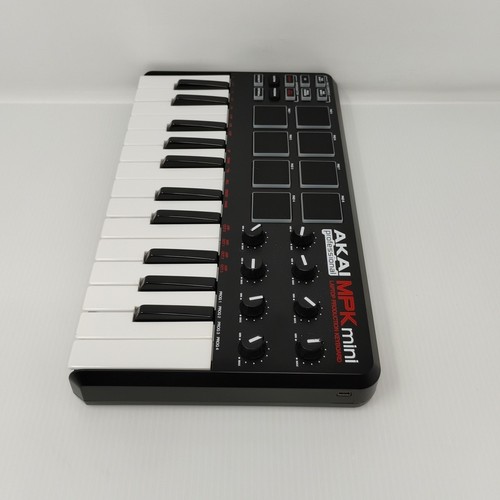 AKAI Professional MPK Mini Laptop Tastiera di Produzione 25 Tasti MK1 - Testato Alimentazione - Foto 8 di 9
