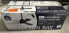 Hampton Bay Castlegate 44 in. Indoor Integrated LED Matte Black Ceiling Fan New