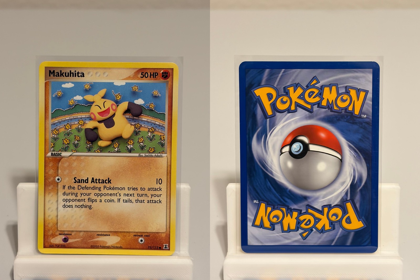 Makuhita 75 NEAR MINT Delta Species 113 Pokemon