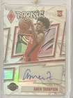 2023 Phoenix Rockets Amen Thompson Rookie Signs Silver Auto 61/99