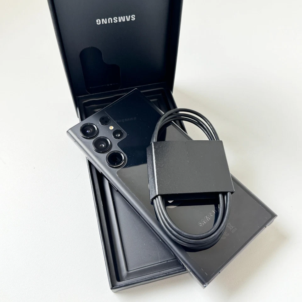 Samsung Galaxy S23 Ultra 5G 256GB Phantom Black schwarz NEU✅ OVP✅ Blitzversand✅ - Bild 3 von 4