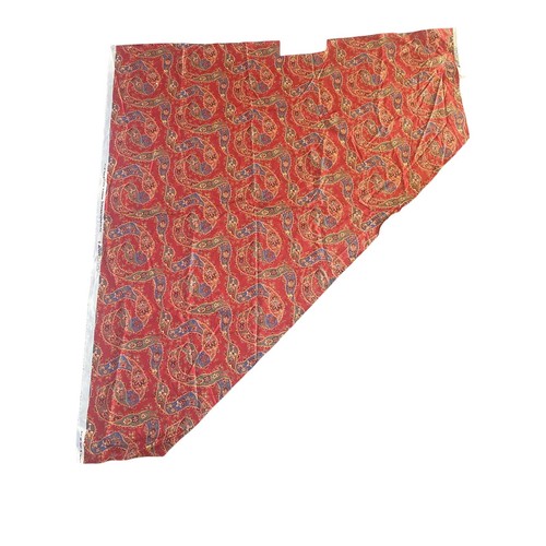 Schumacher "Ruban de Cachemire"fabric vintage swatch 20” x 54” wide light weight - Picture 3 of 5