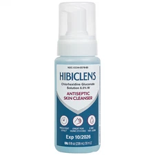 Hibiclens Antiseptic Skin Cleanser 8 oz 4% CHG Foam Pump New Exp 10/2026
