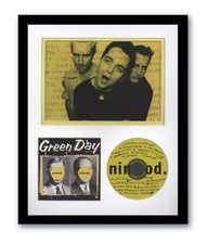Green Day Custom Framed CD Photo Art Nimrod 90s Punk Pop Green Day Custom Framed CD Photo Art Nimrod 90s Punk Pop