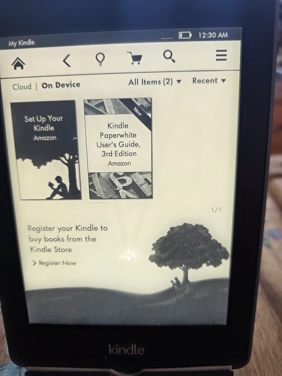 Amazon Kindle Paperwhite 6th Gen 4GB Wi-Fi E-Reader Tablet DP75SDI