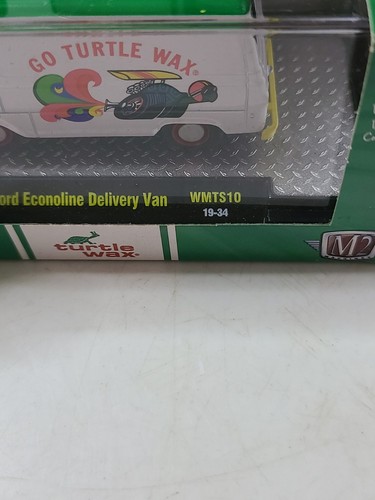 M2 Machines Turtle Wax 1965 Ford Econoline Delivery Van 1 Of 7800 Walmart Excl. - Picture 4 of 11