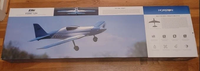 Avión RC E-Flite V1200 1,2 mm. Foto 3 de 3