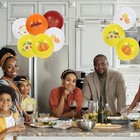 12 Pcs Thanksgiving-Ballons Thanksgiving-Party-Zubehör Geburtstag Luftballons