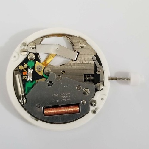 3-Hand Date@3/Day@12 Quartz Watch Movement With Battery For Swiss ISA 1198 Watch - Imagen 13 de 16