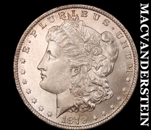 1879-S Morgan Dollar - Choice Gem Brilliant Uncirculated+++ Lustrous #D8295