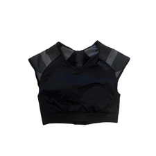 Women XL BackJoy Posture Wear Elite Correction Black Sports Bra Compression 