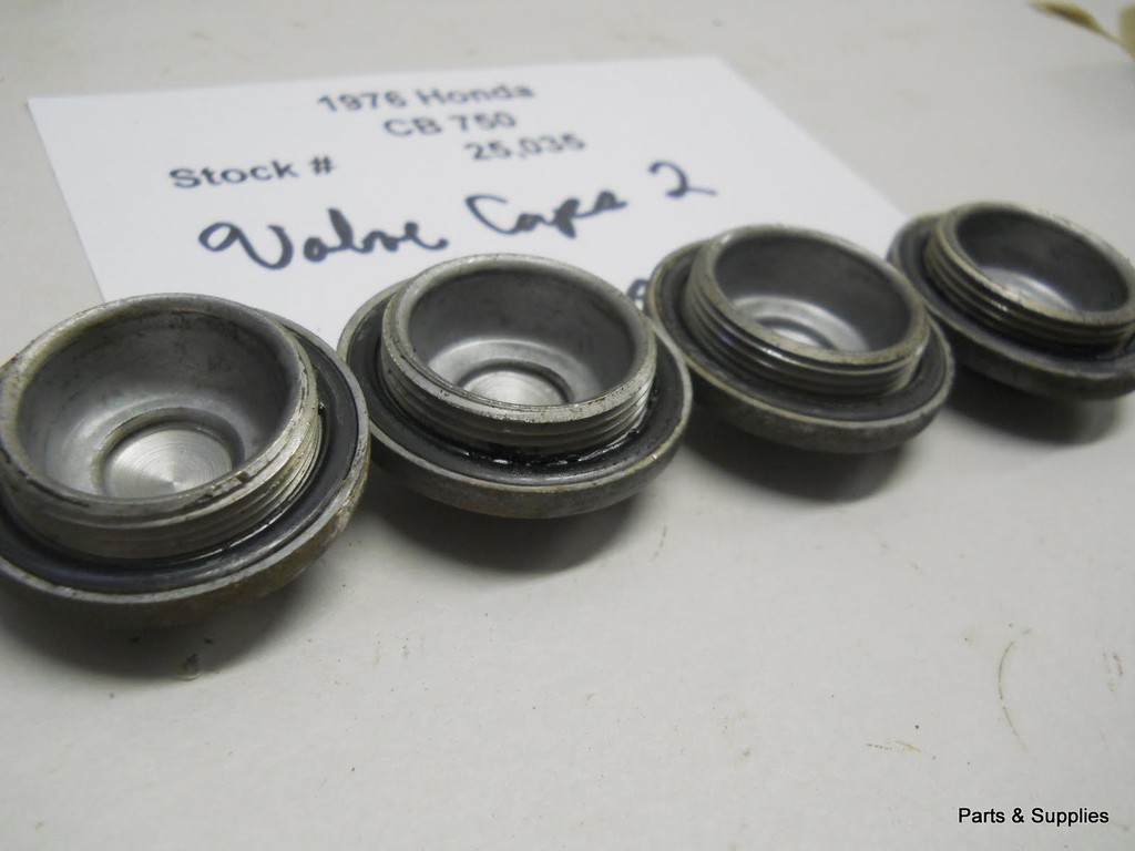 1976 Honda CB750 Valve Tappet Adjustment Covers Set 2 eBay