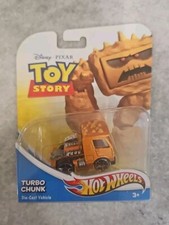 Disney Pixar 2011 Toy Story Hot Wheels Turbo Chunk Die Cast Vehicle VHTF-RARE