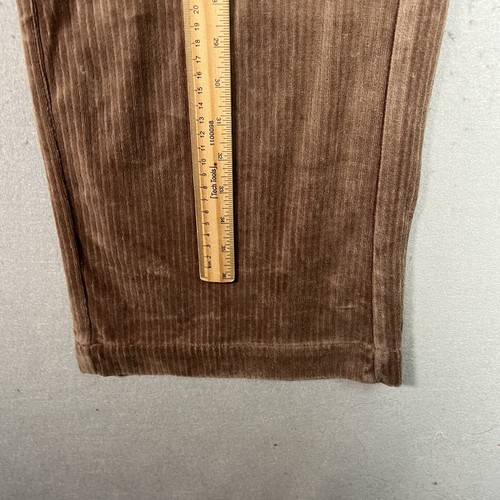 NWT! Time And Tru Knit Cargo Pants Womens Medium Brown Wide Leg Cotton Blend - Picture 6 of 12