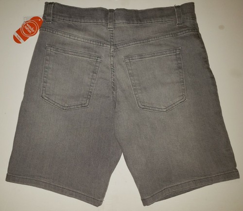 Wonder Nation Stretch Adjustable Waist Shorts Kid Tough Denim Gray Size 10H BNWT - Picture 2 of 7