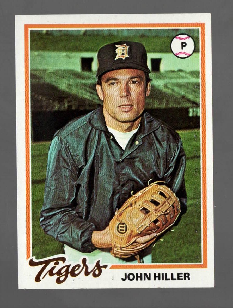 1978 Topps John Hiller Detroit Tigers #258 Near Mint or Better