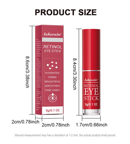 Retinol Eye Stick - Anti Wrinkle Eye Cream Repair for Puffy Eyes & Dark Circles - Picture 4 of 11