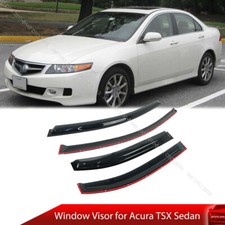 Window Visor Rain Guard Weather Shield Fit For Acura TSX 1st CL9 Sedan 04-08