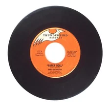 Brad Swanson - Paper Doll; Mr. Sandman - Vinyl Record 45 RPM 7"