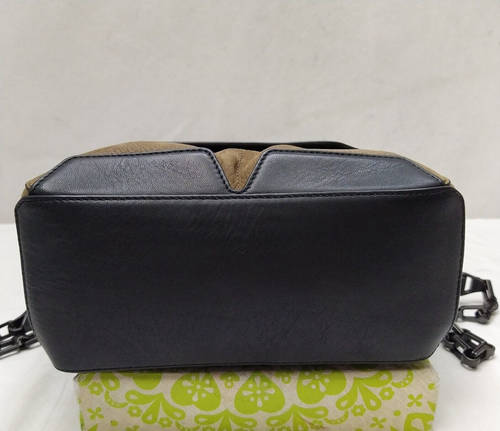 Borsa a tracolla piccola Rag & Bone Micro Pilot in pelle nera con cinturino a catena e cerniera - Foto 8 di 17