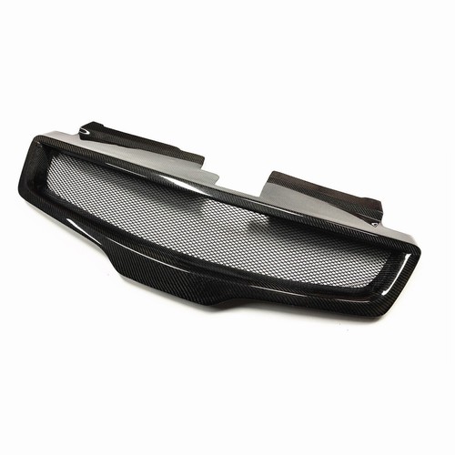Car Front Bumper Grille Mesh For Nissan Altima 2007 2008 2009 Carbon Fiber Black - Picture 2 of 7