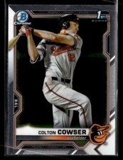 2021 Bowman Draft #BDC-166 Colton Cowser Chrome
