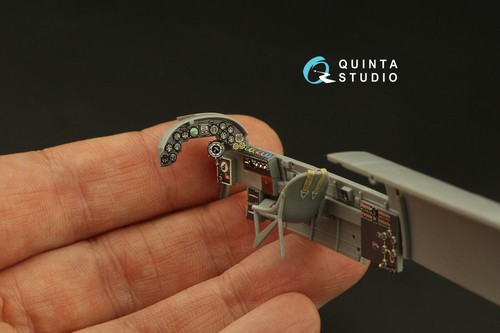 Quinta Studio 1/48 Ju 88A-4 Drukowane 3D i kolorowe wnętrze na... - Zdjęcie 7 z 12