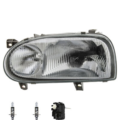 Scheinwerfer links für VW Golf III 3 1H 91-97 inkl. PHILIPS Lampen Motor