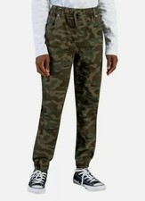 LEVI'S Boys MEDIUM 10 12 Camouflage JOGGERS Drawstring Elastic STRETCH Levis NWT