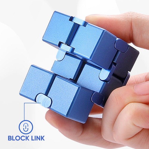 Kid Sensory Infinity Cube Fidget Toy Stress Relief Gifts Game For Autism Anxiety - Picture 4 of 17