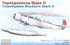 172 Torpedo plane Blackburn Shark II  Eastern Express 72286 Models kits