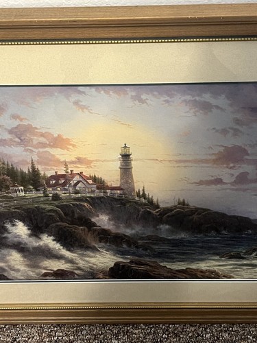 Thomas Kinkade Limited Edition Print #135/2850 Clearing Storms/SeaSide Memories - Picture 12 of 19