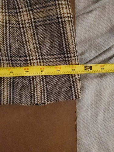 Nike SB Men's Limited Edition Brown Plaid Wool Tweed Blazer Jacket Size L 42-44R - Picture 19 of 21