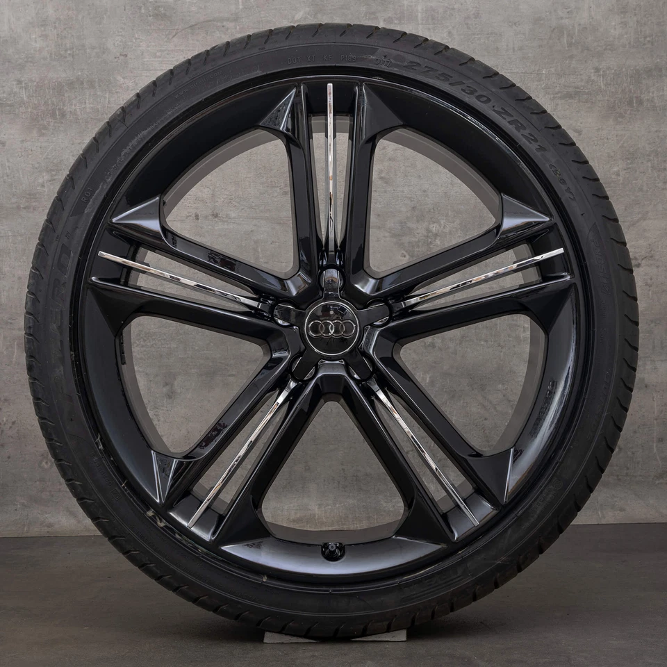 Audi A7 S7 RS7 4G C7 Sommerräder 21 Zoll Felgen Sommerreifen 4H0601025BM Trias - Bild 3 von 4