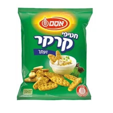 4x Osem Crackers Snack With Zaatar, 300 Grams, From Israel, Kosher Certified
