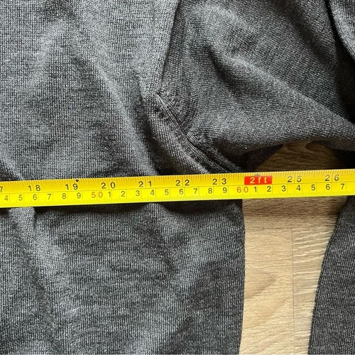 Nuevo con etiquetas Suéter Pullover Time Pieces 100% Lana Merino Gris Para Hombre Talla XL - Imagen 8 de 9