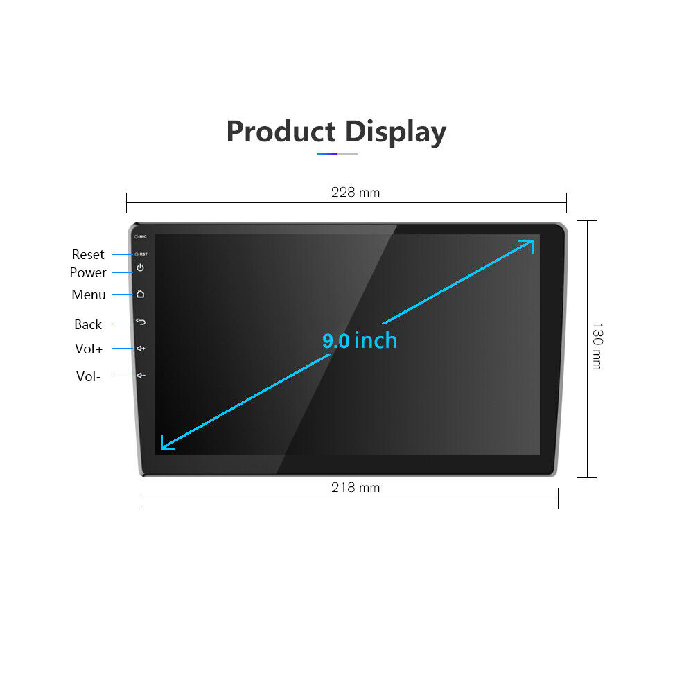 Für Mazda 6 GH 2007 2008-2012 9 Android 13 Carplay Autoradio GPS Navi WiFi DAB