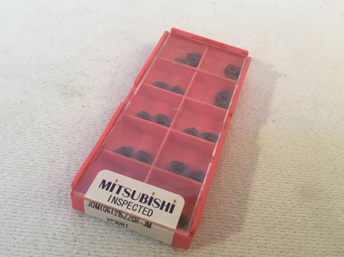 Mitsubishi JOMT06T215ZZSR-JM VP30RT Carbide Inserts For Rotating Tools, 20-Count - Picture 1 of 2