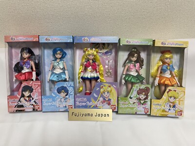 Sailor Moon Eternal Style Puppe Mond Mars Merkur Jupitar Venus 5er Set Kosten...