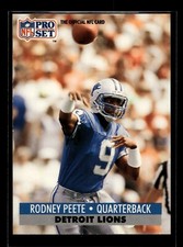 1991 Pro Set #152 Rodney Peete (EX)(FTB)